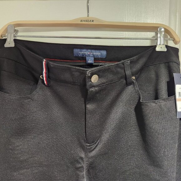 ✨ TOMMY HILFIGER | Women's Black Pants - Picture 4 of 10
